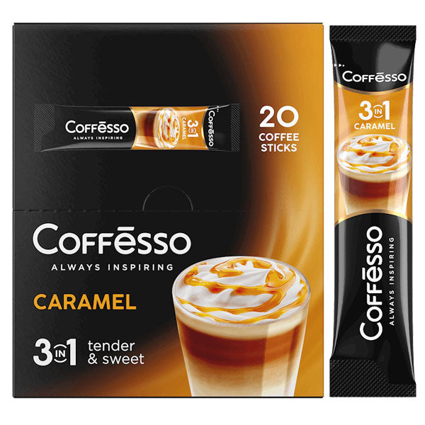 Кофе 3-в-1 Карамель – Палочки – 20 палочек